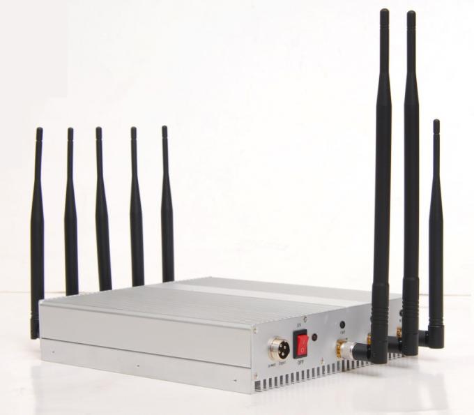 8 brouilleur de signla de téléphone portable de l'antenne VHF/UHF +3G/dresseur 1