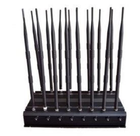 16 Antennas High Power Jammer CDMA GSM DCS PHS PCS 3G WCDMA 4G LTE