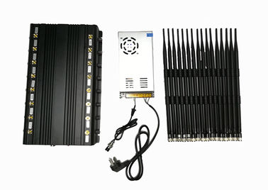 16 Antennas High Power Jammer CDMA GSM DCS PHS PCS 3G WCDMA 4G LTE