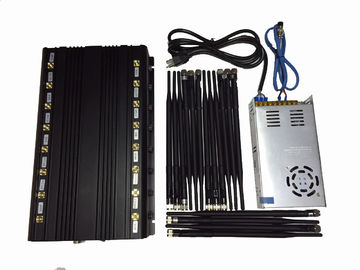 16 Antennas High Power Jammer CDMA GSM DCS PHS PCS 3G WCDMA 4G LTE