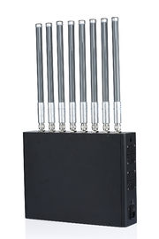 40W puissance moyenne 1-50m brouilleur de signal de téléphone portable de 8 canaux pour la prison