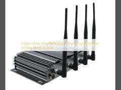 Indoor Omni-directional Ellular Phone Signal Jammer 33dBm 4Band Blocker